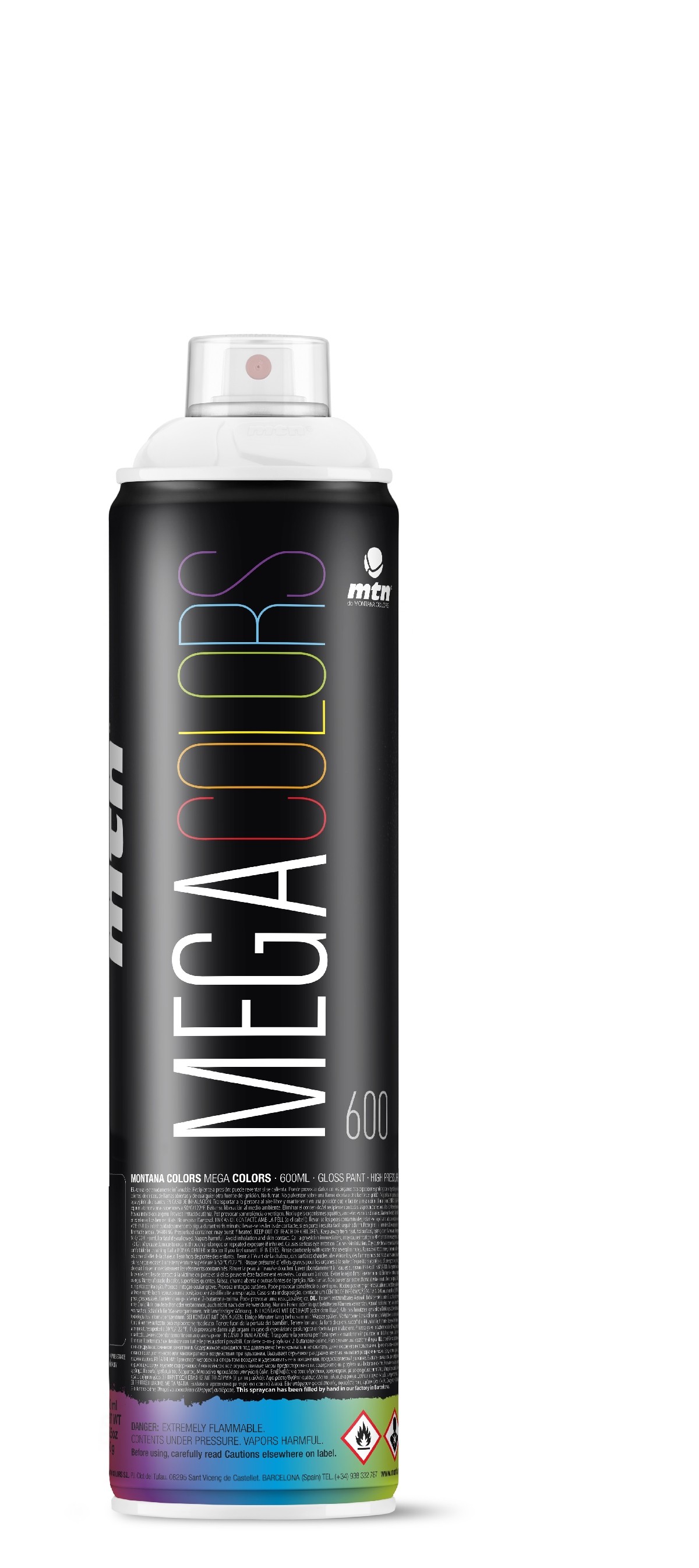 Graffiti Spray Spray Paint Sudadera Montana Colors MTN Mega Spray