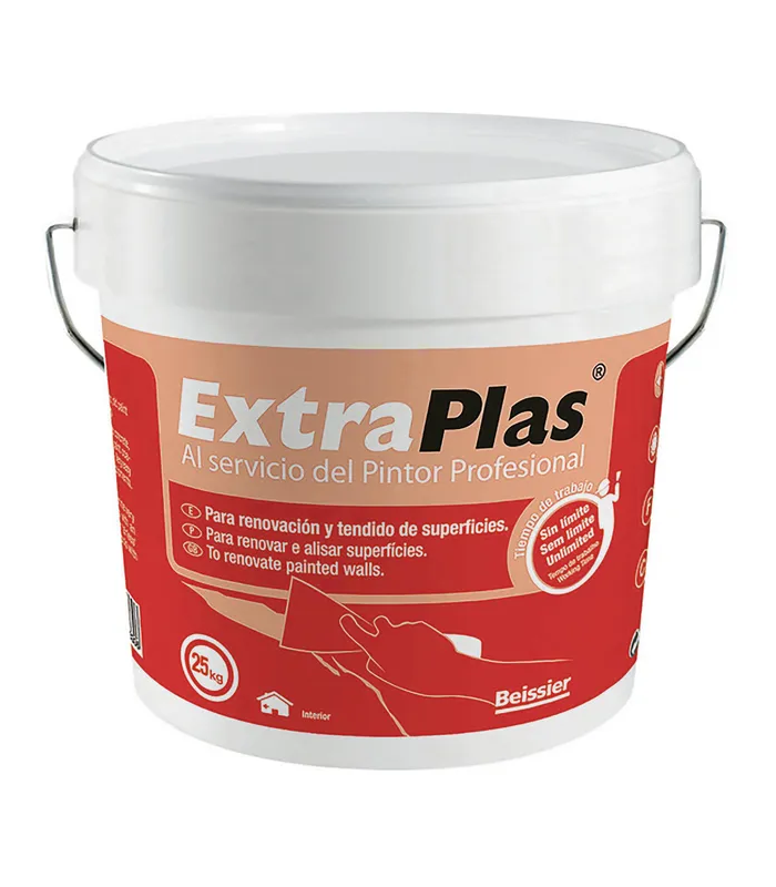 EXTRAPLAS ROJO PASTA CUBO 25K