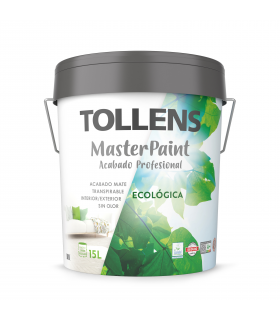 TOLLENS MASTERPAINT MATE BLANCO/BASE BL 15 LT