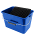 CUBETA AZUL PLÁSTICO 7 L + REJILLA