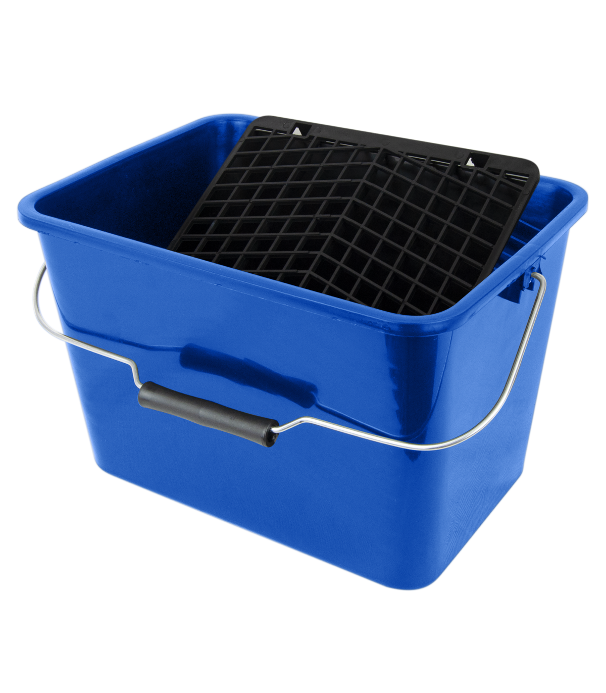 CUBETA AZUL PLÁSTICO 7 L + REJILLA