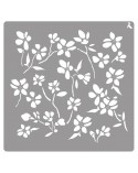 STENCIL ST-01 FLOWERS