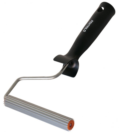RODILLO PRO Ø 22 AIREADOR DE ALUMINIO LONGITUDINAL, 14 CM. M